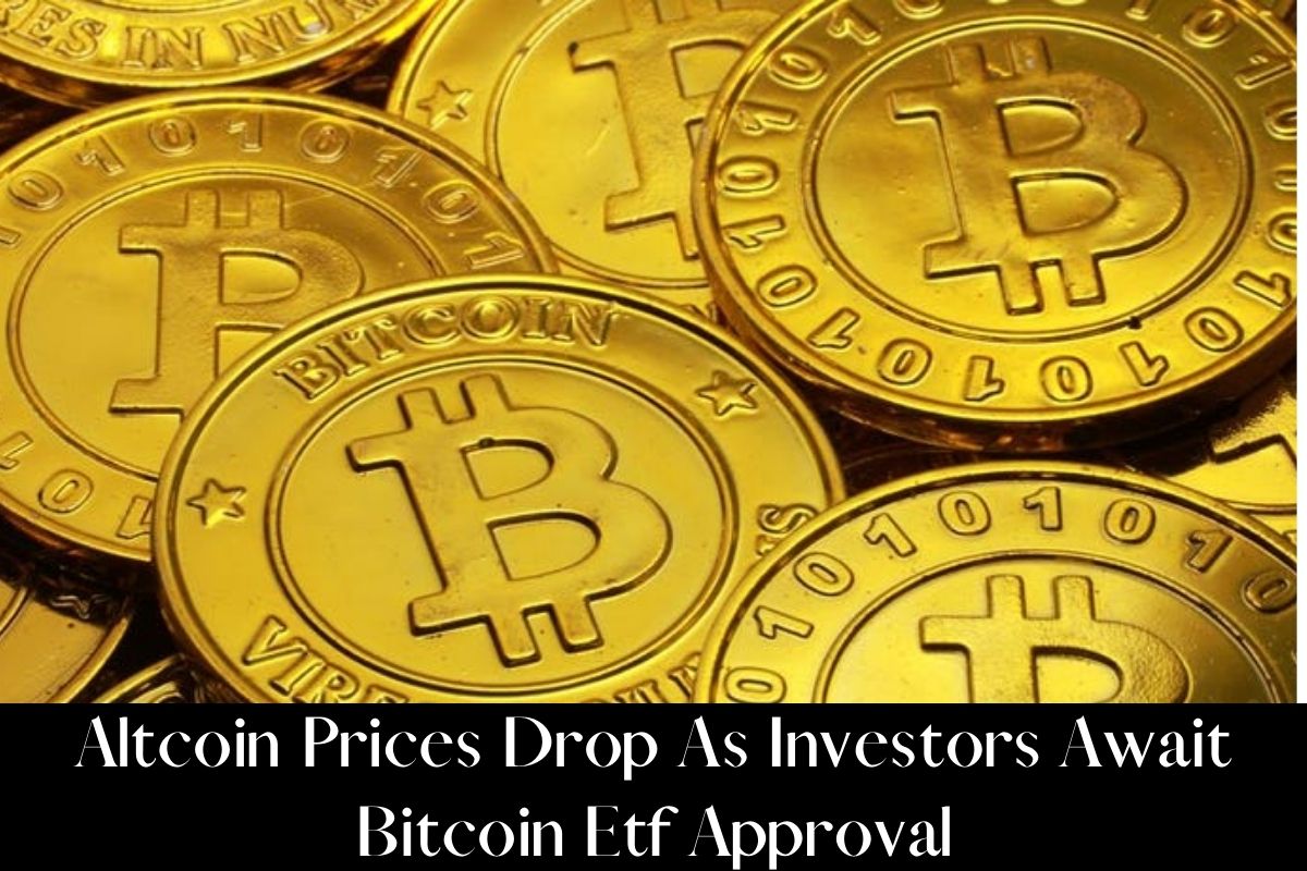 Altcoin Prices Drop As Investors Await Bitcoin Etf Approval