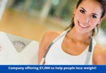 Company offering $7,000 to help people lose weight!