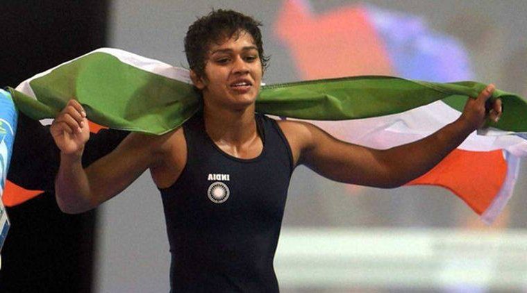Babita Phogat during Olympic