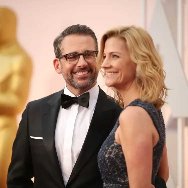 steve carell With his Wife Nancy