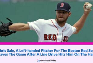 Chris Sale Leaves Game After Being Hit In Hand By Line Drive