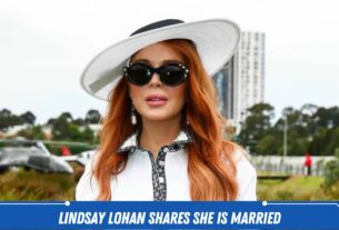 Lindsay Lohan shares she is married