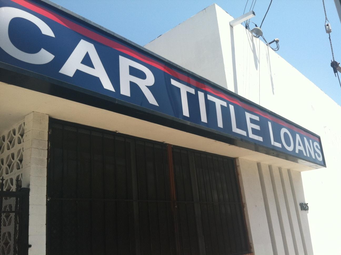 What Are Car Title Loans