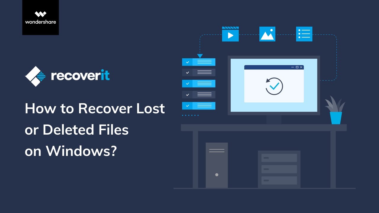 How to Recover Lost or Deleted Data on Windows | Recoverit 8.5 Tutorial - YouTube