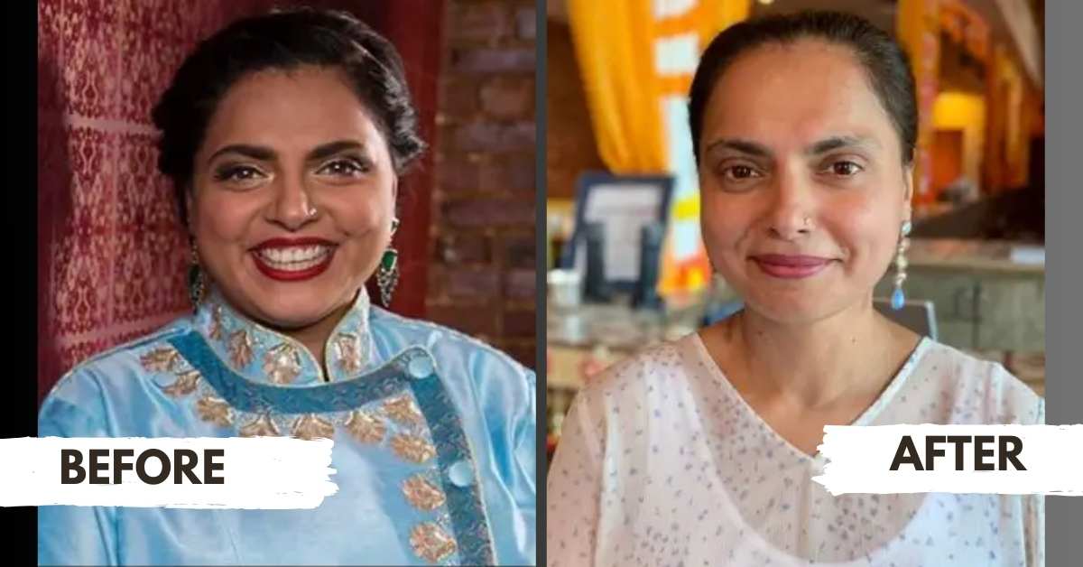 Maneet Chauhan Before and After Image